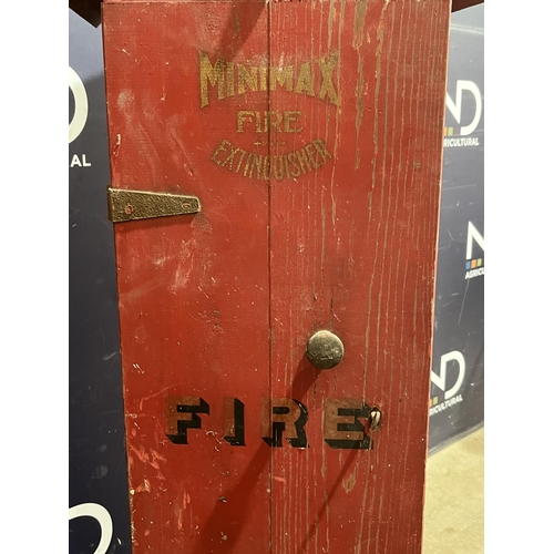 80 - VINTAGE FIRE EXTINGUISHER BOX