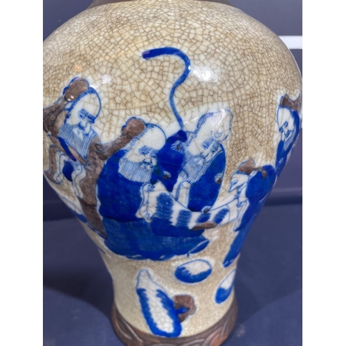 108 - LARGE ORIENTAL VASE