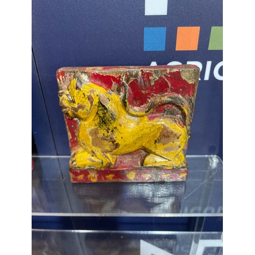 124 - TWO CARVED FIGURES
