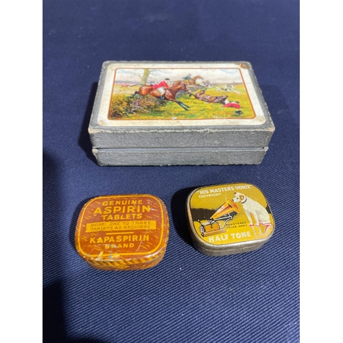 140 - CARD BOX & ADVERTISING BOXES