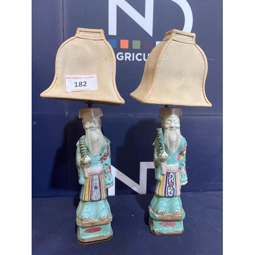 182 - ORIENTAL LAMPS