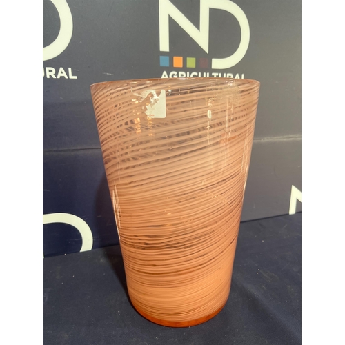 22 - LARGE STUDIO ART GLASS VASE