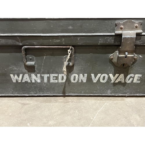 259 - MILITARY TIN  CHEST