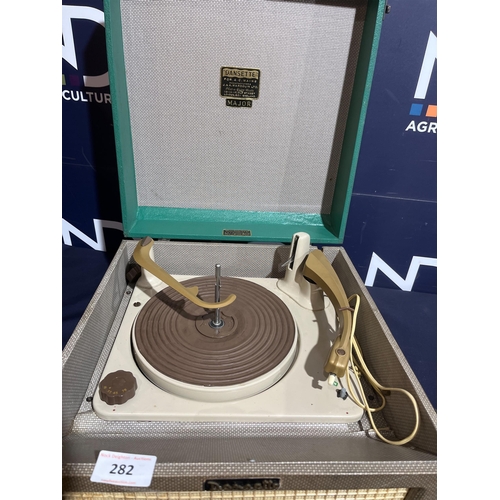 282 - DANSETTE MAJOR RECORD PLAYER