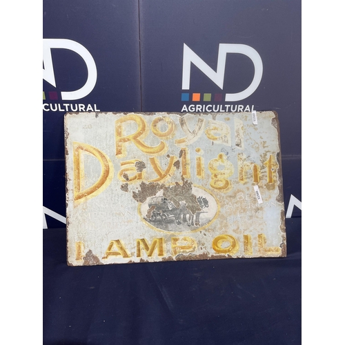 40 - ROYAL DAYLIGHT ENAMEL SIGN