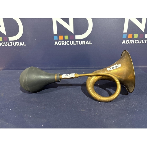 417 - BRASS HORN