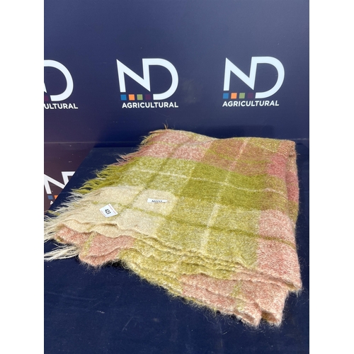 423 - SCOTTISH MOHAIR BLANKET