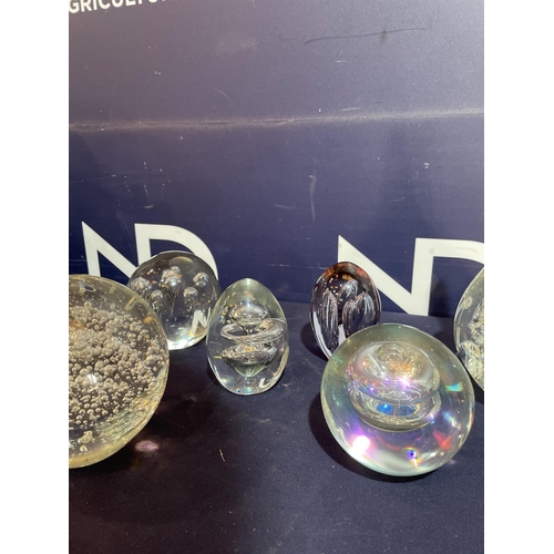 474 - GLASS PAPERWEIGHTS