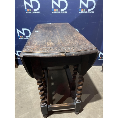 601 - DROP LEAF TABLE