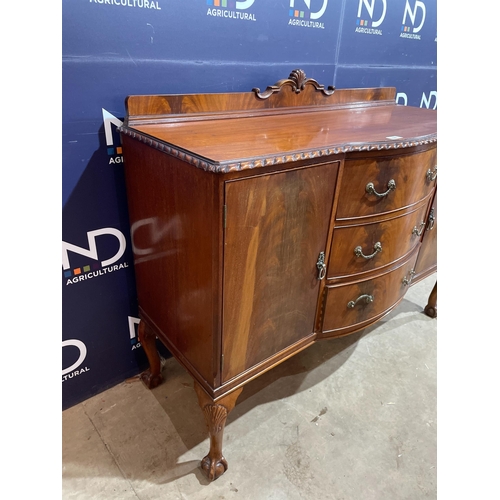 624 - MAHOGANY SIDEBOARD