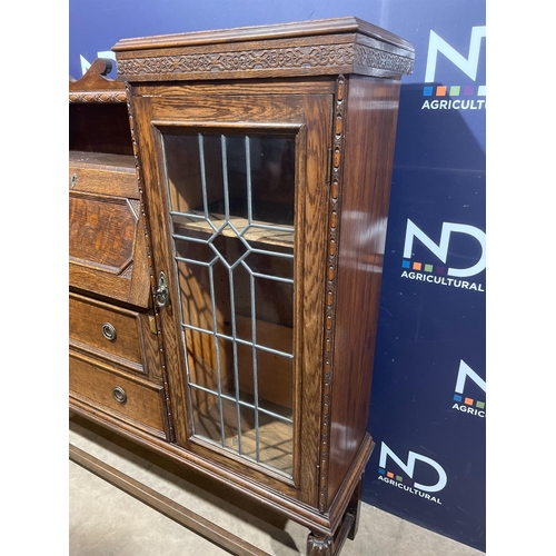 706 - GLASS FRONTED CABINET