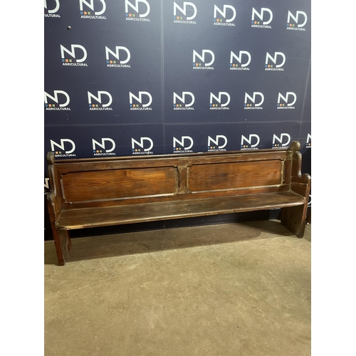 92 - LARGE PINE PEW