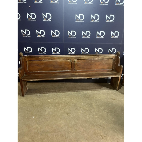 93 - LARGE PINE PEW