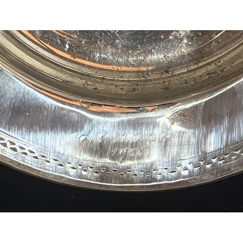 206 - SILVER CHRISTENING BOWL