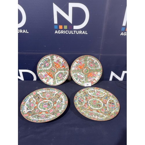 28 - ORIENTAL PLATES