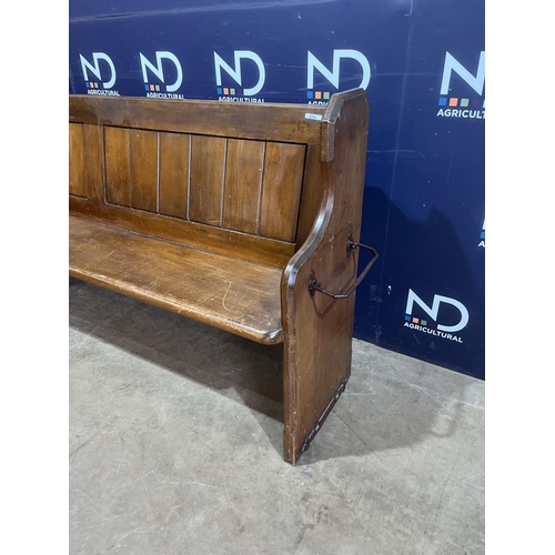 50 - LARGE CHURCH PEW