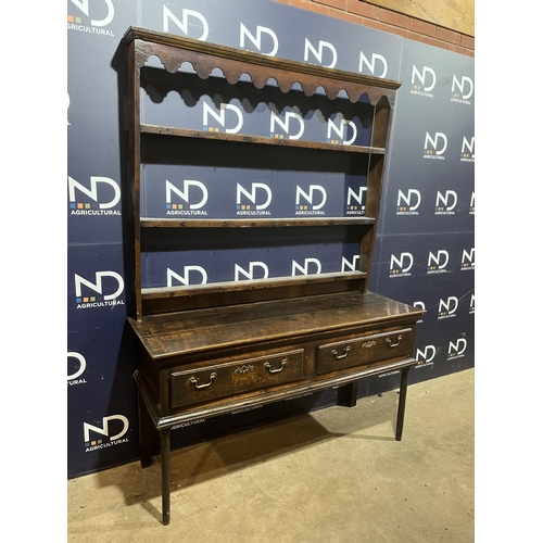 51 - GEORGIAN OAK DRESSER