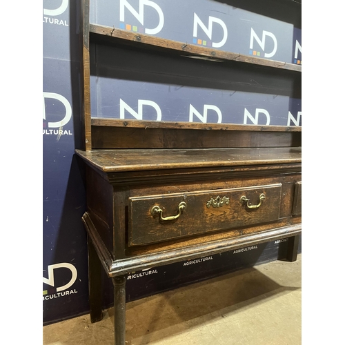 51 - GEORGIAN OAK DRESSER