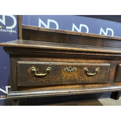 51 - GEORGIAN OAK DRESSER