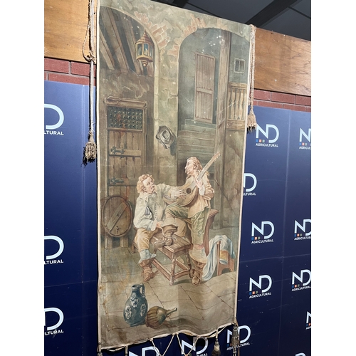 56 - LARGE PAINTING ON CANVAS