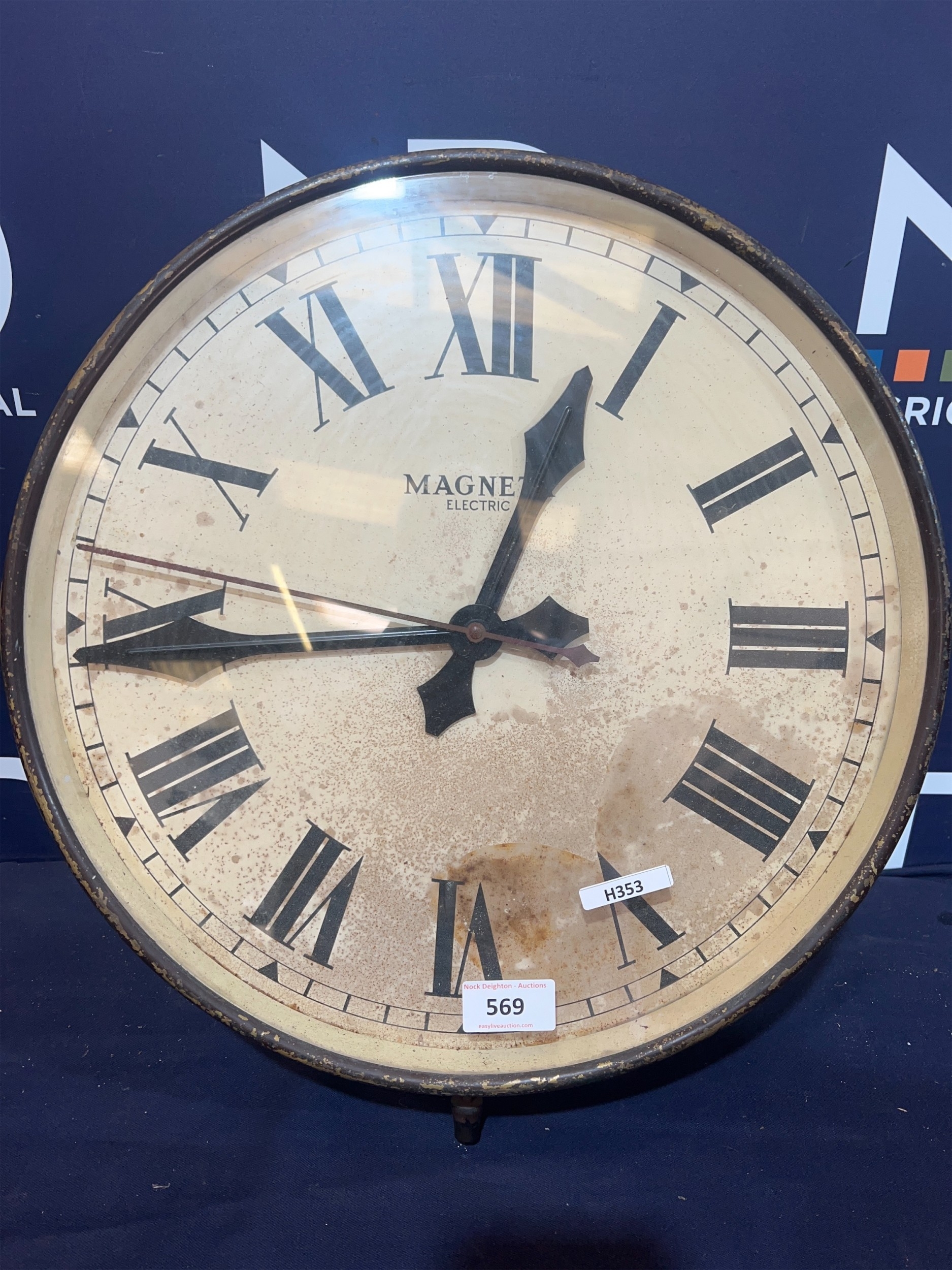 MAGNET ELECTRIC INDUSTRIAL CLOCK