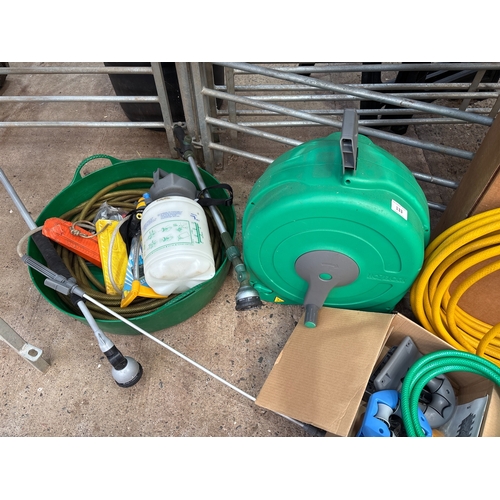 133 - GARDEN HOSE ETC