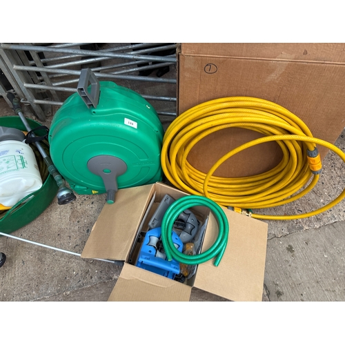 133 - GARDEN HOSE ETC