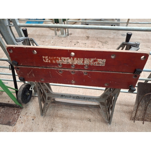 161 - SACKTRUCK AND WORK BENCH