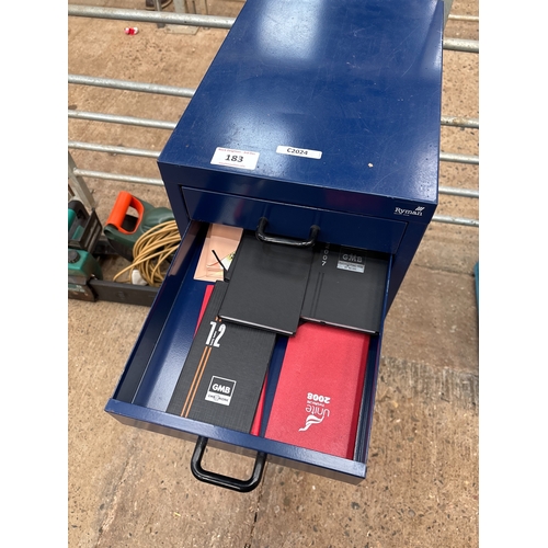 183 - METAL DRAWERS