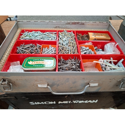 189 - BOXES OF SCREWS AND BOLTS