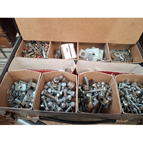 189 - BOXES OF SCREWS AND BOLTS