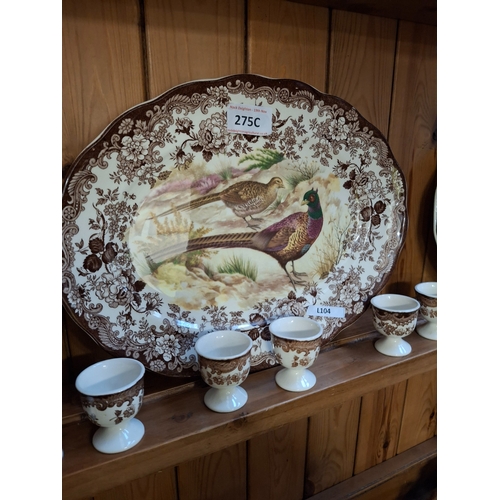 275C - ROYAL WORCESTER GAME SERIES PART DINNER