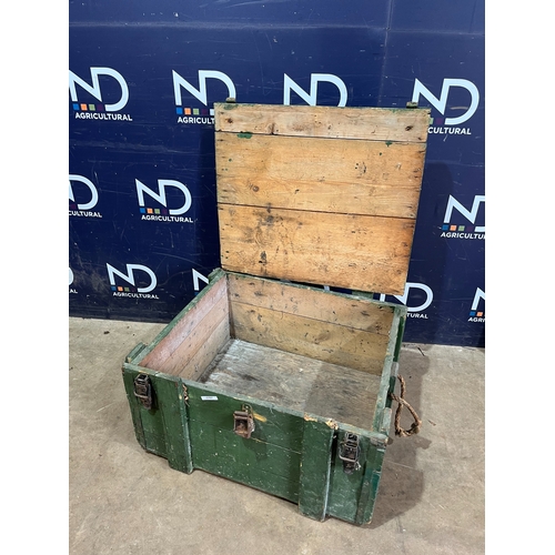 286 - WOODEN PINE BOX