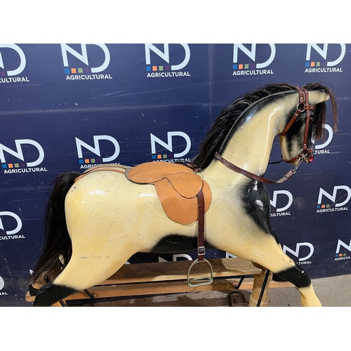 290 - 19TH CENTURY ROCKING HORSE
