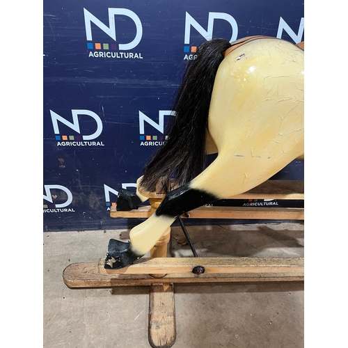 290 - 19TH CENTURY ROCKING HORSE