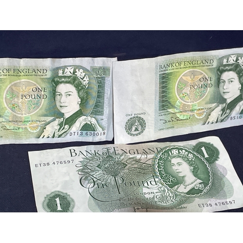 ONE POUND NOTES