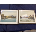 PAIR OF DRAWINGS SIGNED