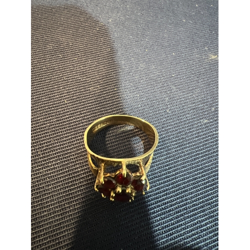 9CT GOLD RING CTW 3G