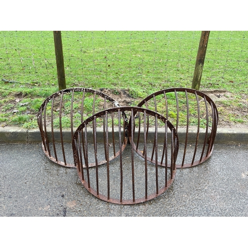 CAST IRON HAY RACKS