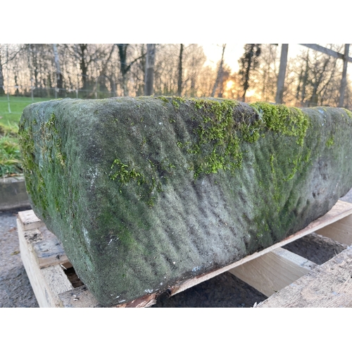 48 - CARVED SANDSTONE TROUGH