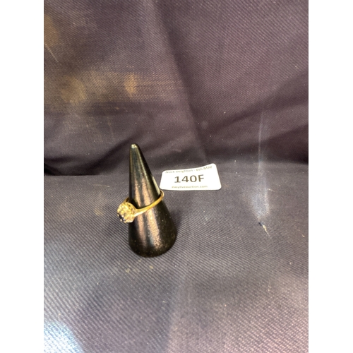 9CT GOLD RING TCW 1G 9CT GOLD RING CTW 1G