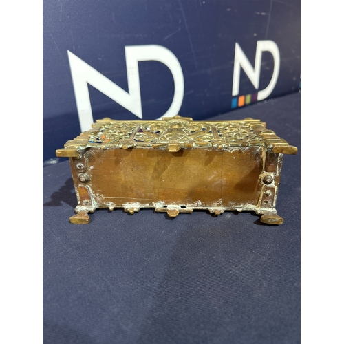 244 - BRASS LETTER RACK