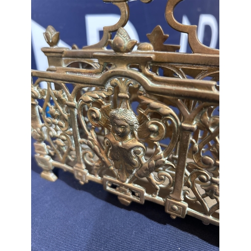 244 - BRASS LETTER RACK