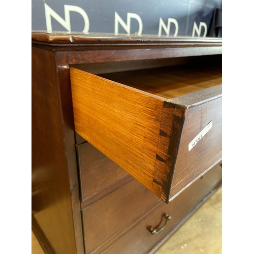 250 - MAHOGANY CHEST OF DRAWERS