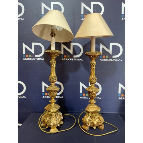 253 - PAIR OF LAMPS