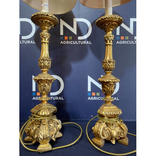 253 - PAIR OF LAMPS