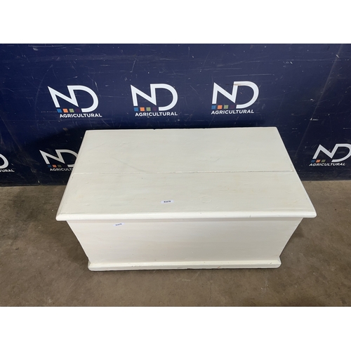 256 - VICTORIAN PAINTED PINE BOX