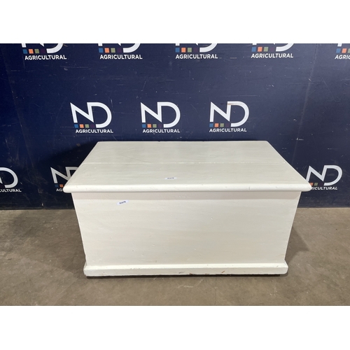256 - VICTORIAN PAINTED PINE BOX