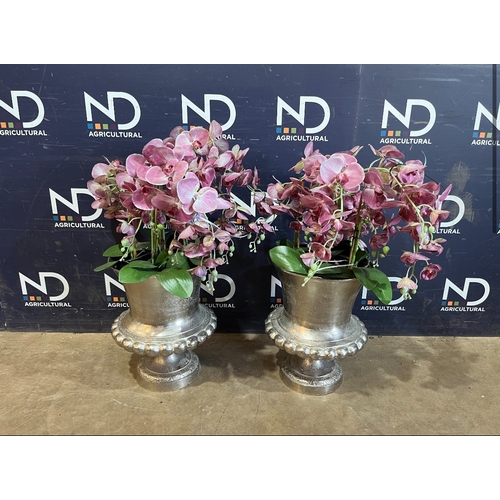 273 - PAIR OF URNS