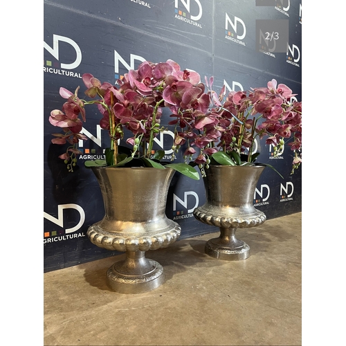273 - PAIR OF URNS
